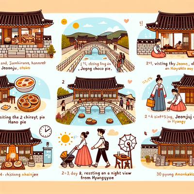 전주 한옥마을에서의 환상적인 1박 2일 여행